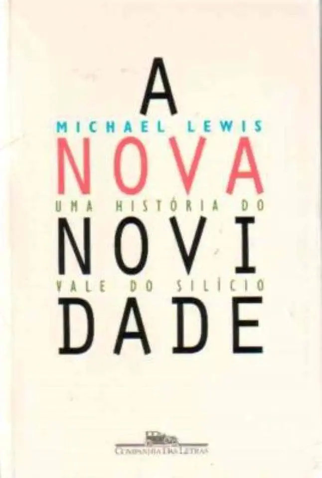 Capa do Livro A Nova Novidade - Michael Lewis