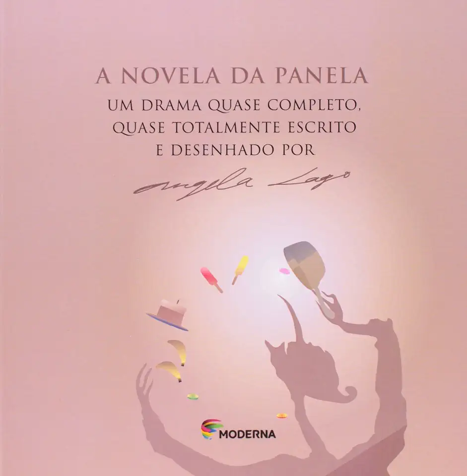 Capa do Livro A Novela da Panela - Angela Lago