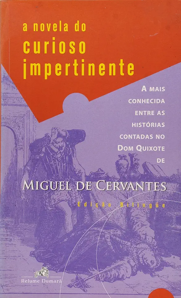 Capa do Livro A Novela do Curioso Impertinente - Miguel de Cervantes