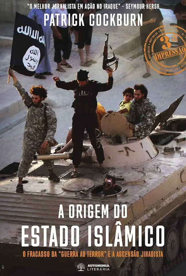 Capa do Livro A Origem do Estado Islâmico - Patrick Cockburn