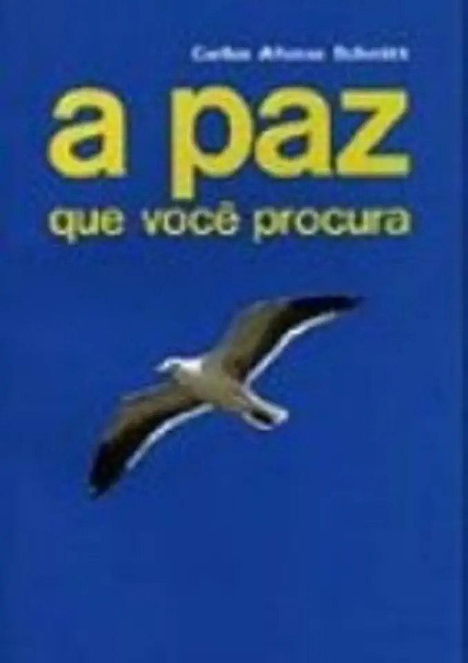 Capa do Livro A Paz Que Você Procura - Carlos Afonso Schmitt