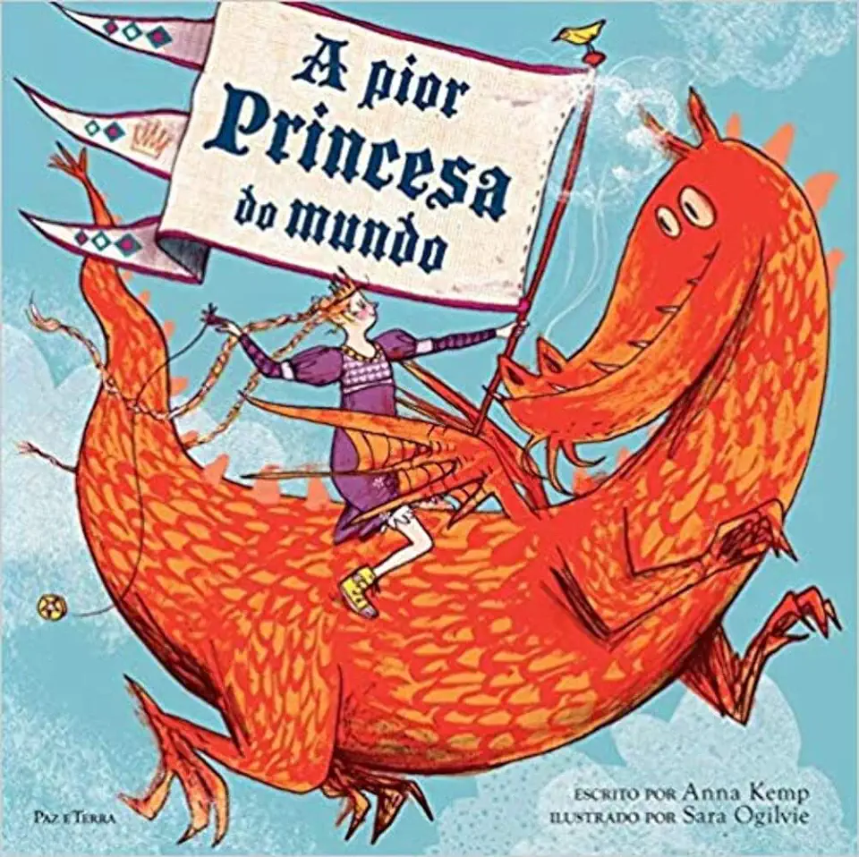 Capa do Livro A Pior Princesa do Mundo - Anna Kemp