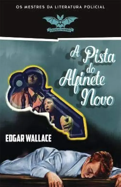 Capa do Livro A Pista do Alfinete Novo - Edgar Wallace