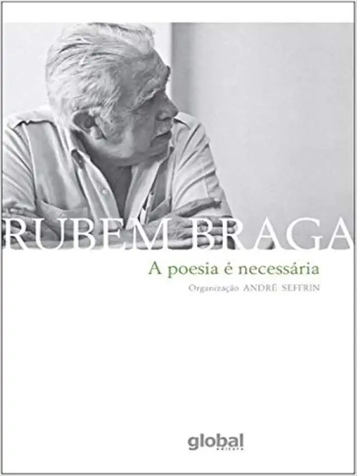 Capa do Livro A poesia é necessária - Braga, Rubem