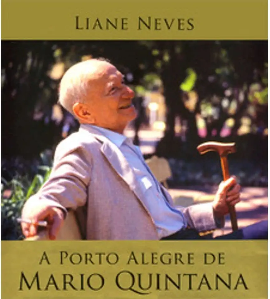 Capa do Livro A Porto Alegre de Mario Quintana - Liane Neves