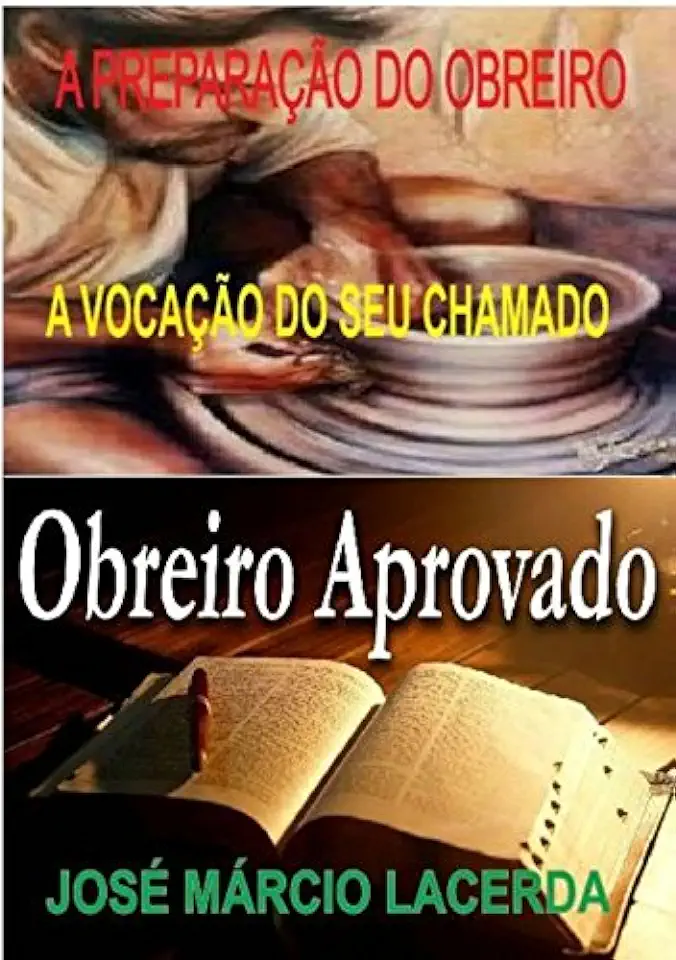 Capa do Livro A PREPARAÇÃO DO OBREIRO - JOSÉ MÁRCIO LACERDA