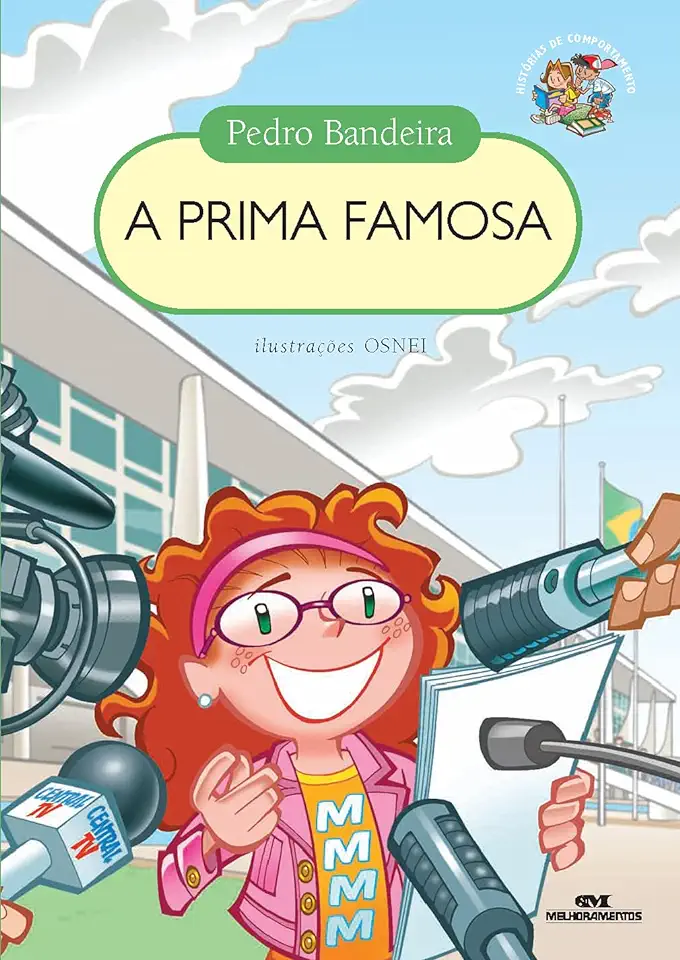 Capa do Livro A Prima Famosa - Bandeira, Pedro