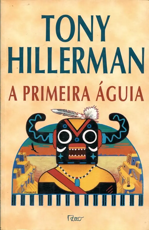 Capa do Livro A Primeira Águia - Tony Hillerman