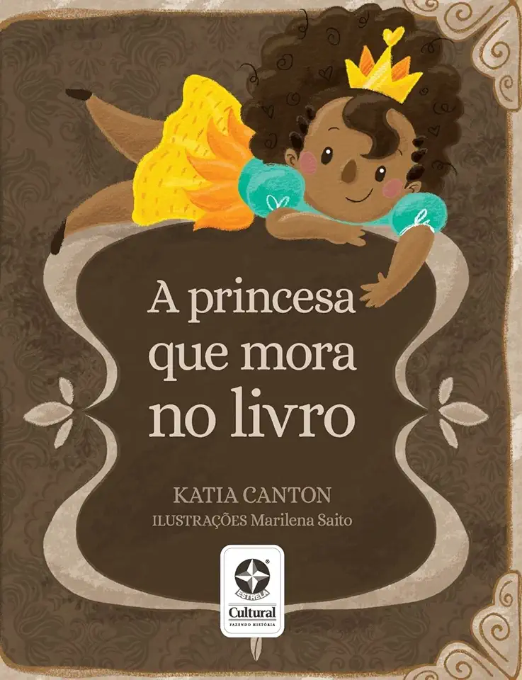 Capa do Livro A princesa que mora no livro - Canton, Katia