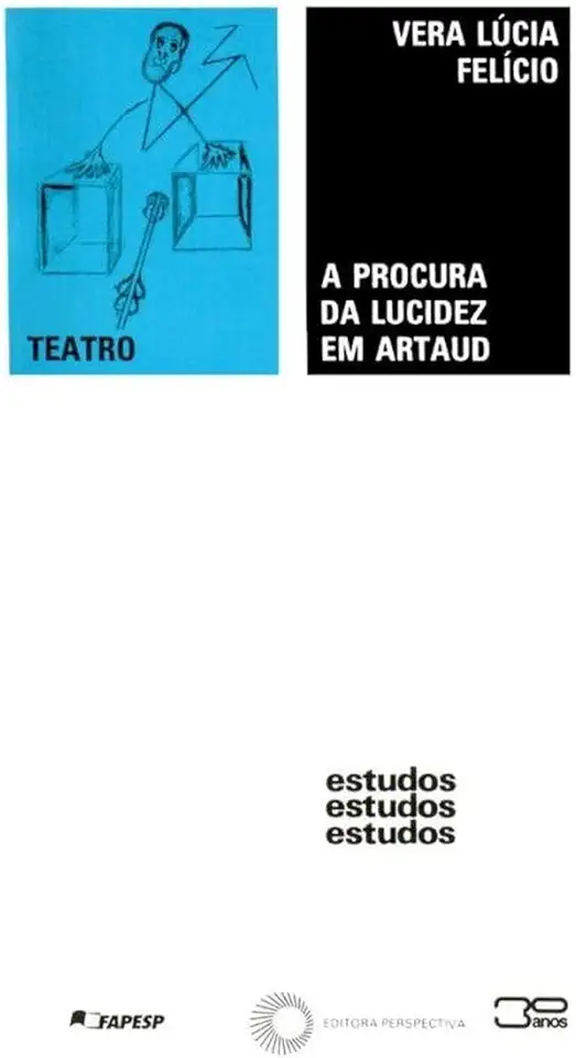 Capa do Livro A Procura da Lucidez Em Artaud - Vera Lúcia Felício