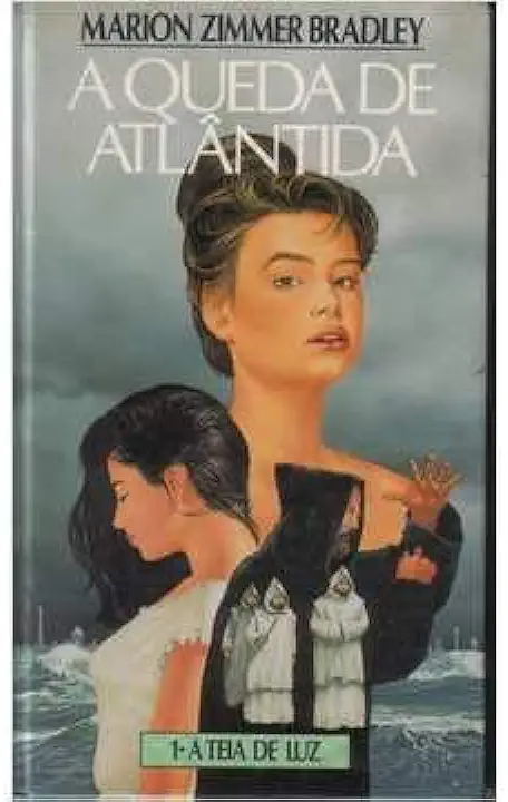 Capa do Livro A Queda de Atlântida 1 - a Teia de Luz - Marion Zimmer Bradley