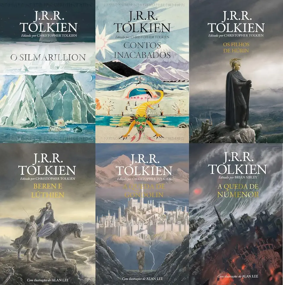 Capa do Livro A Queda de Gondolin - J. R. R. Tolkien