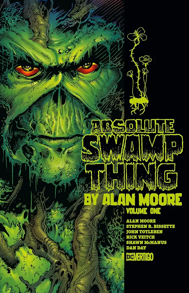 Capa do Livro A Saga do Monstro do Pântano - Alan Moore / Steve Bissette / John Totleben