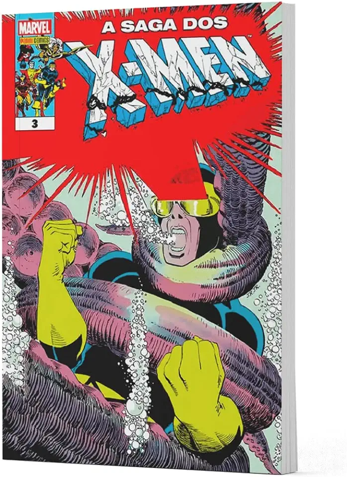 Capa do Livro A SAGA DOS X-MEN - VOL. 03 - Chris Claremont