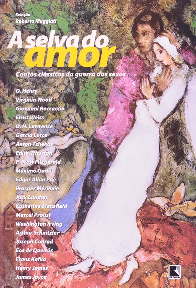 Capa do Livro A Selva do Amor - Roberto Muggiati