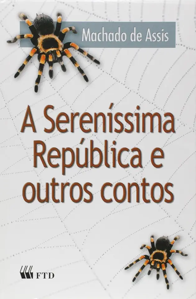 Capa do Livro A Sereníssima República e Outros Contos - Machado de Assis