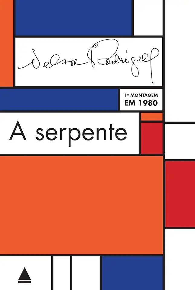 Capa do Livro A Serpente - Nelson Rodrigues