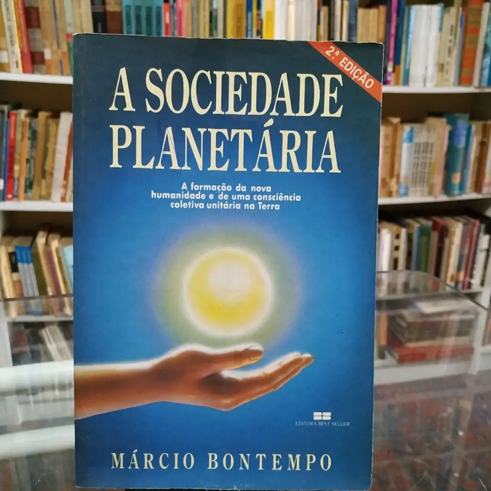 Capa do Livro A Sociedade Planetária - Márcio Bontempo