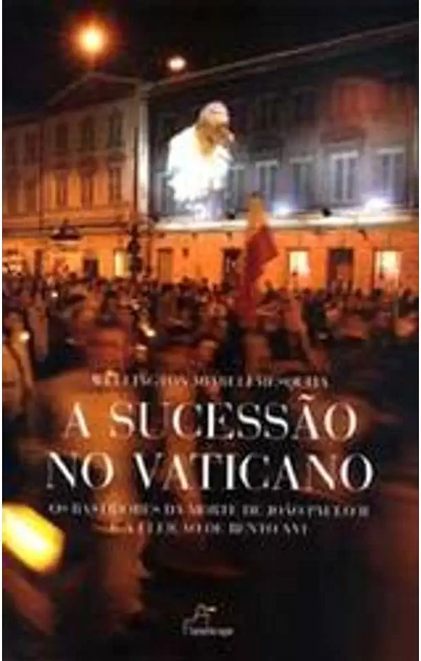 Capa do Livro A Sucessão no Vaticano - Wellington Miareli Mesquita