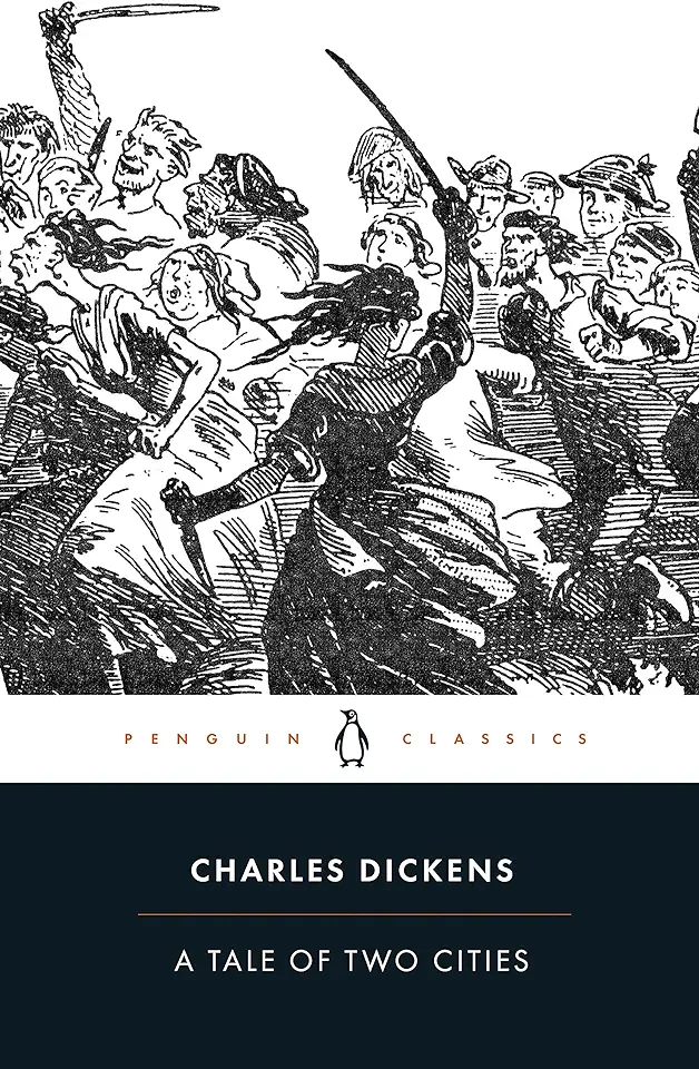 Capa do Livro A Tale of Two Cities - Charles Dickens