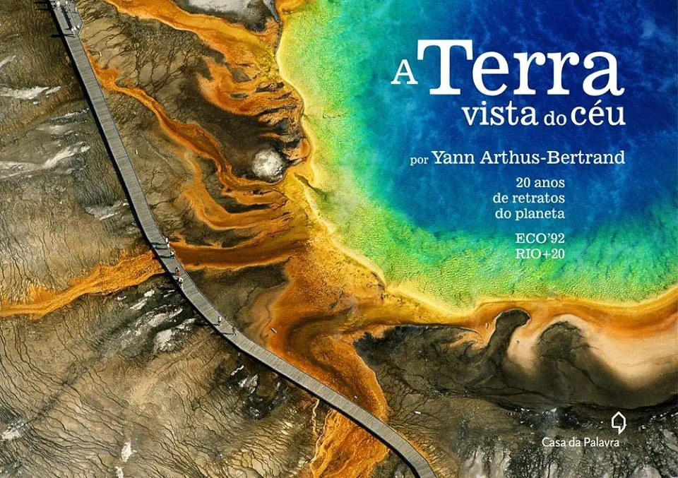 Capa do Livro A Terra Vista do Ceu - Yann Arthus Bertrand