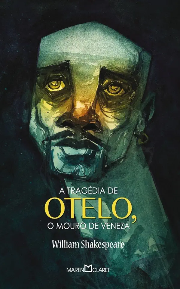 Capa do Livro A Tragédia de Otelo o Mouro de Veneza - William Shakespeare