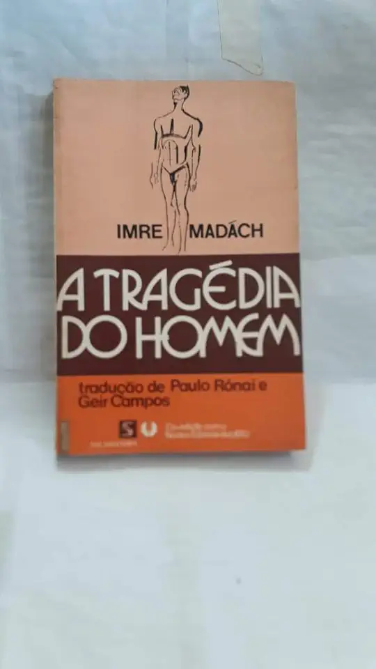 Capa do Livro A Tragédia do Homem - Imre Madách
