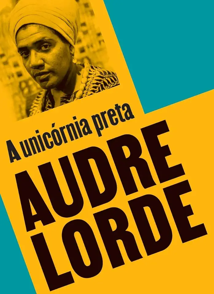 Capa do Livro A UNICORNIA PRETA - Audre Lorde