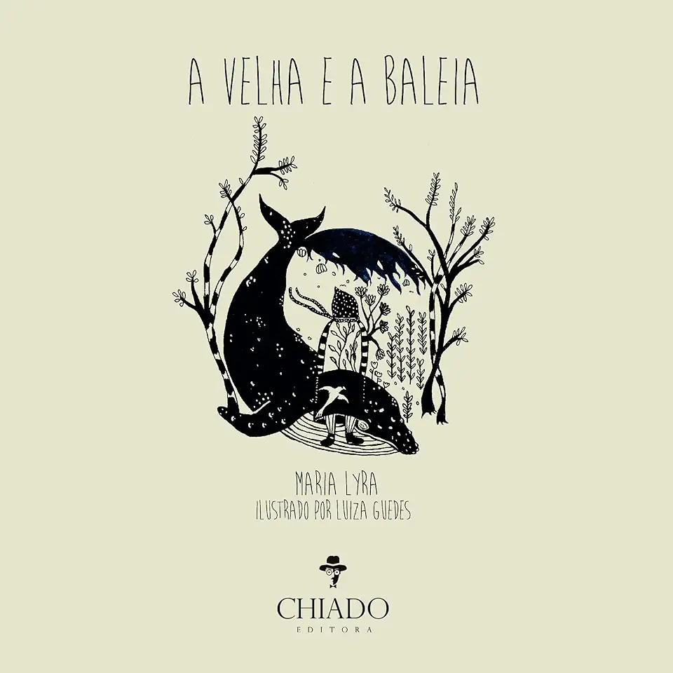 Capa do Livro A Velha e a Baleia - Lyra, Maria