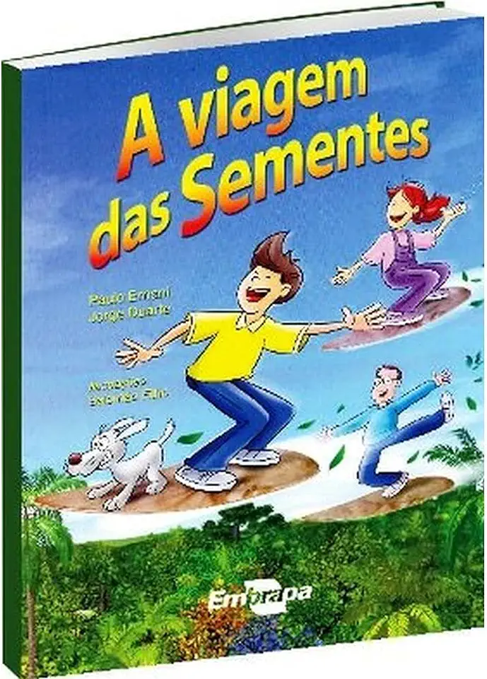 Capa do Livro A Viagem das Sementes - Paulo Ernani - Jorge Duarte