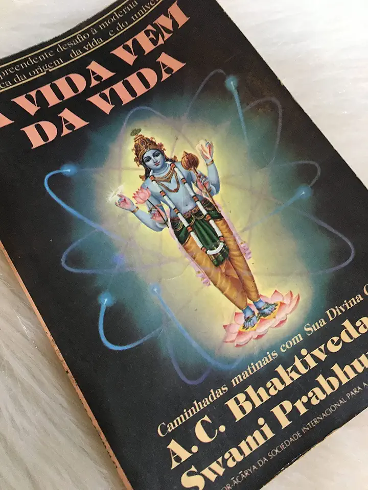 Capa do Livro A Vida Vem da Vida - A. C. Bhaktivedanta Swami Prabhupada