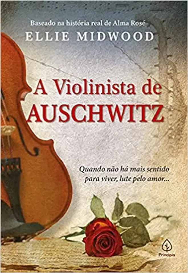 Capa do Livro A Violinista de Auschwitz - Ellie Midwood