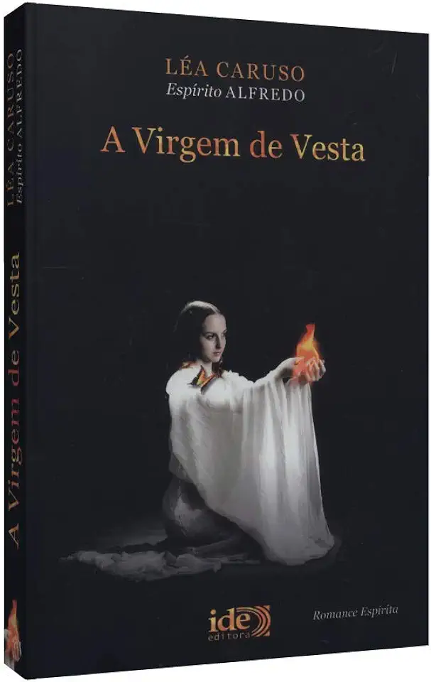 Capa do Livro A Virgem de Vesta - Léa Caruso