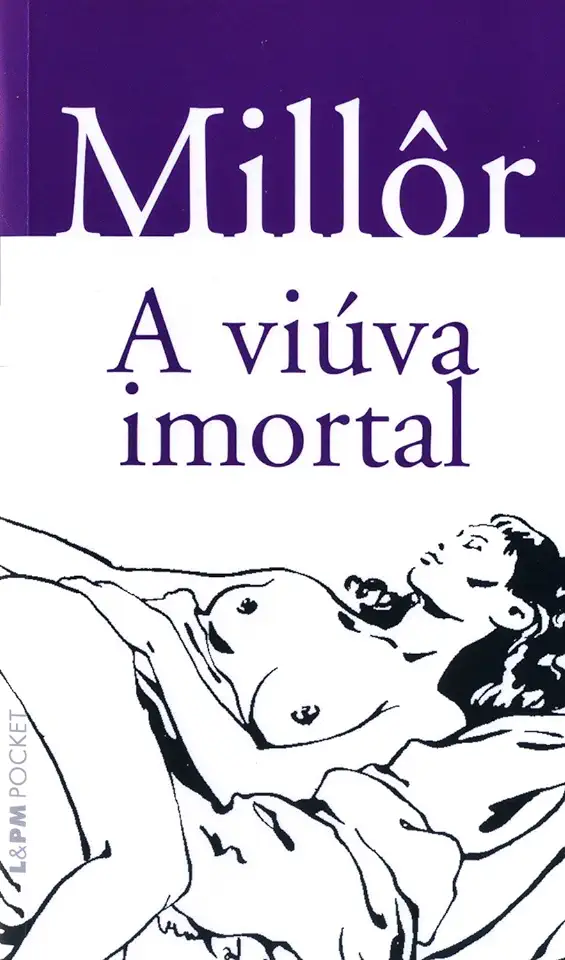 Capa do Livro A Viúva Imortal - Millôr Fernandes