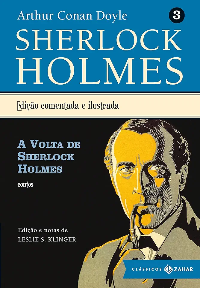 Capa do Livro A volta de Sherlock Holmes - Conan Doyle, Arthur