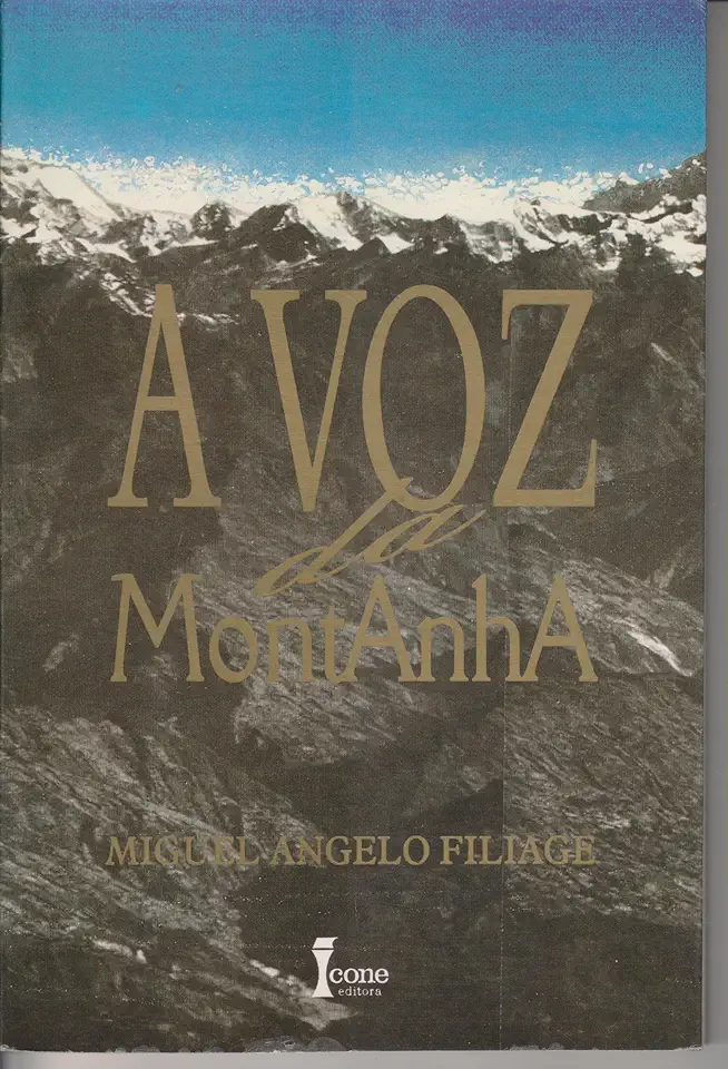 Capa do Livro A Voz da Montanha - Miguel Angelo Filiage