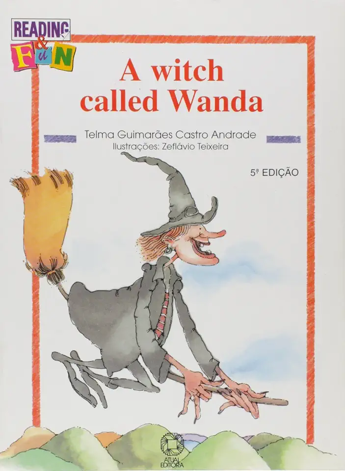 Capa do Livro A Witch Called Wanda - Telma Guimarães Castro Andrade