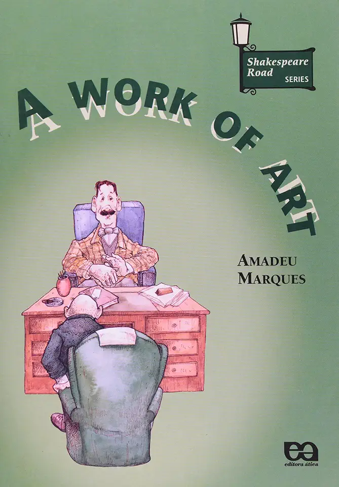 Capa do Livro A Work of Art - Amadeu Marques