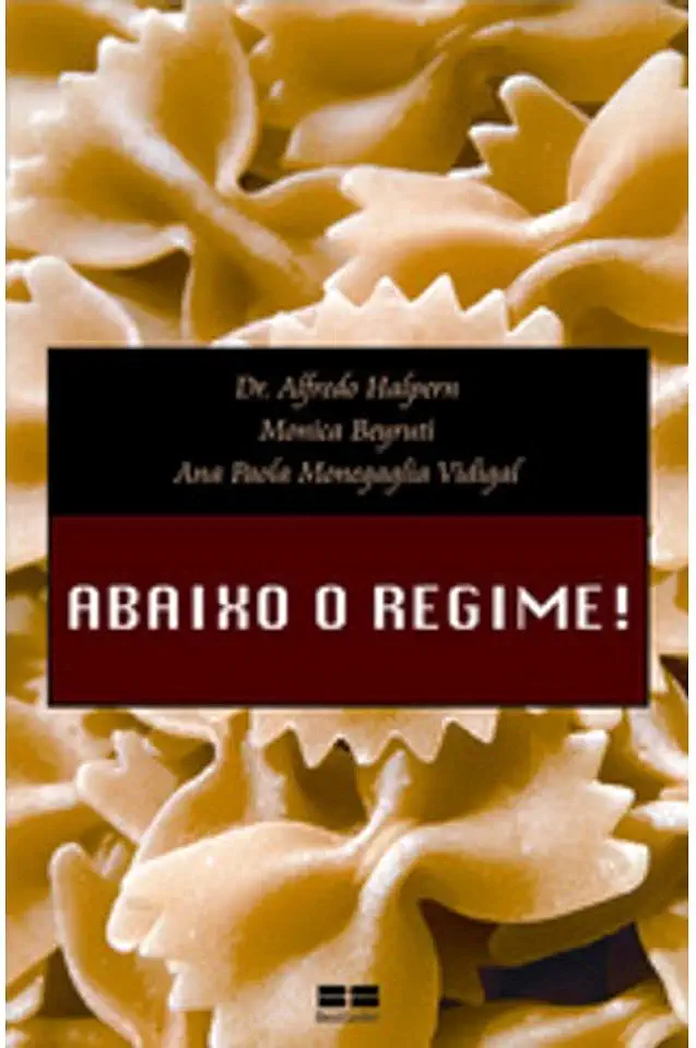 Capa do Livro Abaixo o Regime - Alfredo Halpern