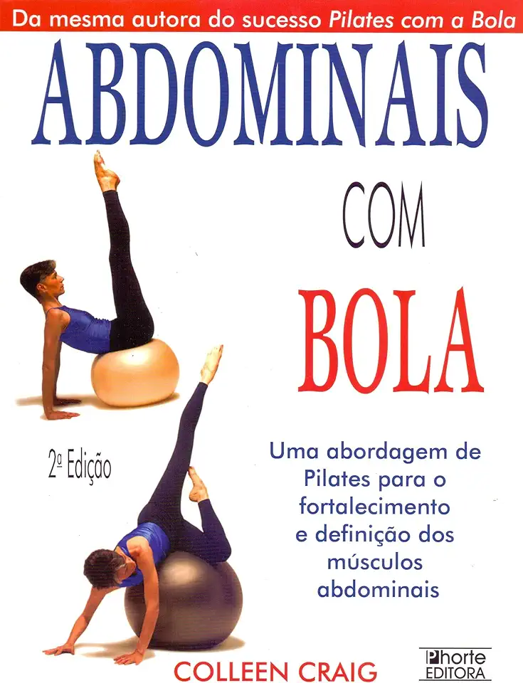 Capa do Livro Abdominais Com Bola - Colleen Craig