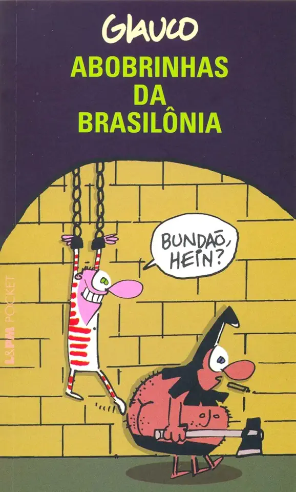 Capa do Livro Abobrinhas da Brasilônia - Glauco