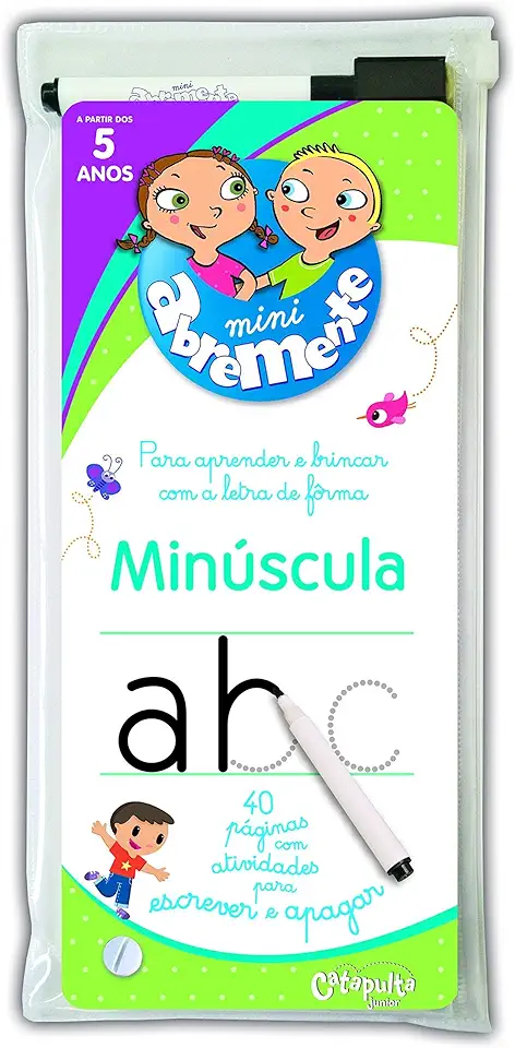 Capa do Livro Abremente - Mini minúscula - EDITORES, CATAPULTA