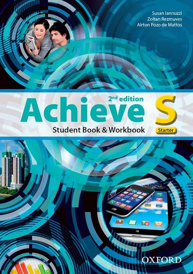 Capa do Livro Achieve Students Book & Workbook Starter - Airton Pozo de Mattos