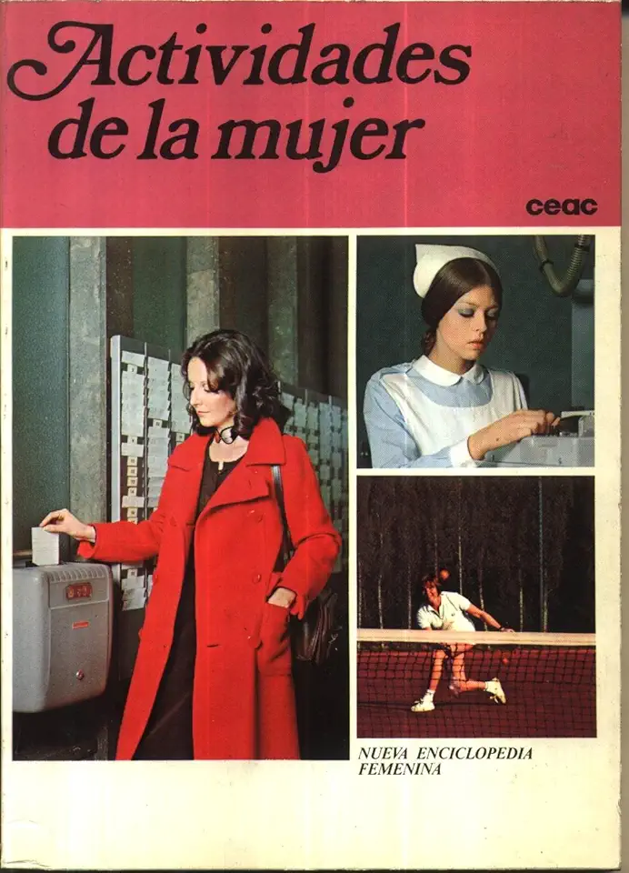 Capa do Livro Actividades de la Mujer - CALERA Y OTROS