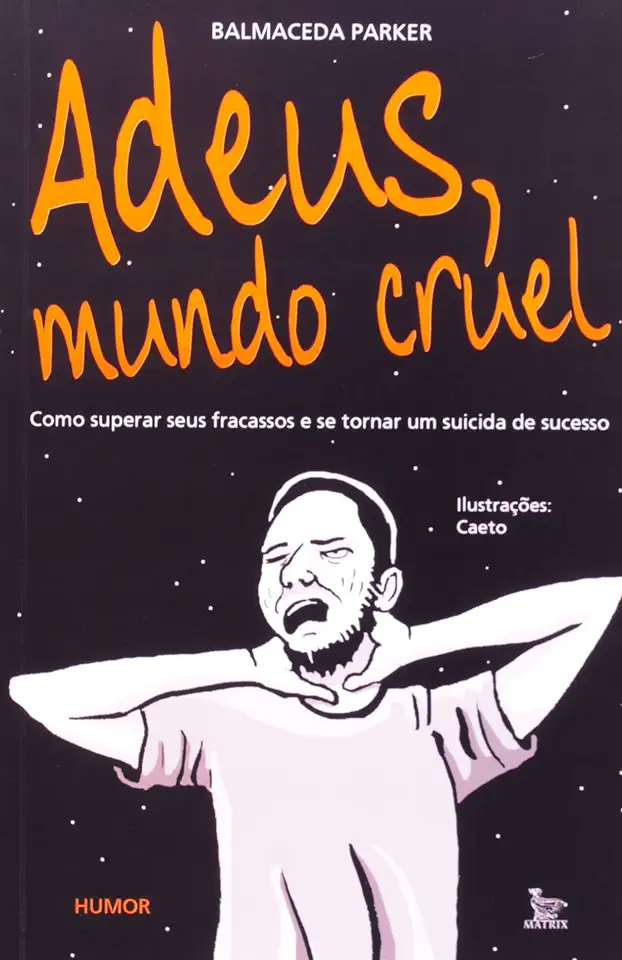 Capa do Livro Adeus Mundo Cruel - Balmaceda Parker