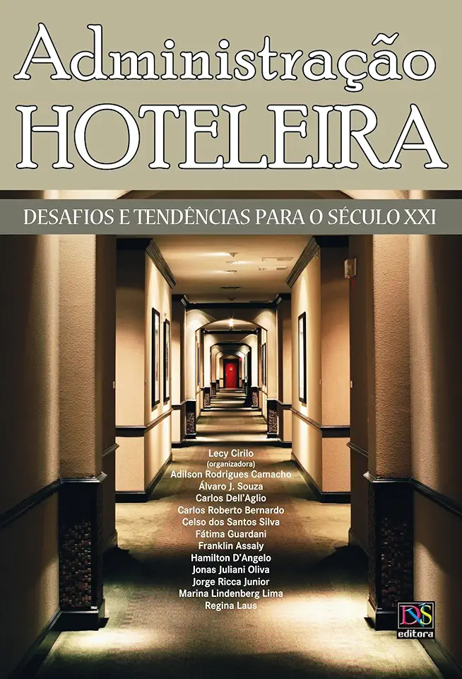 Capa do Livro Administração Hoteleira - Cirilo, Lecy