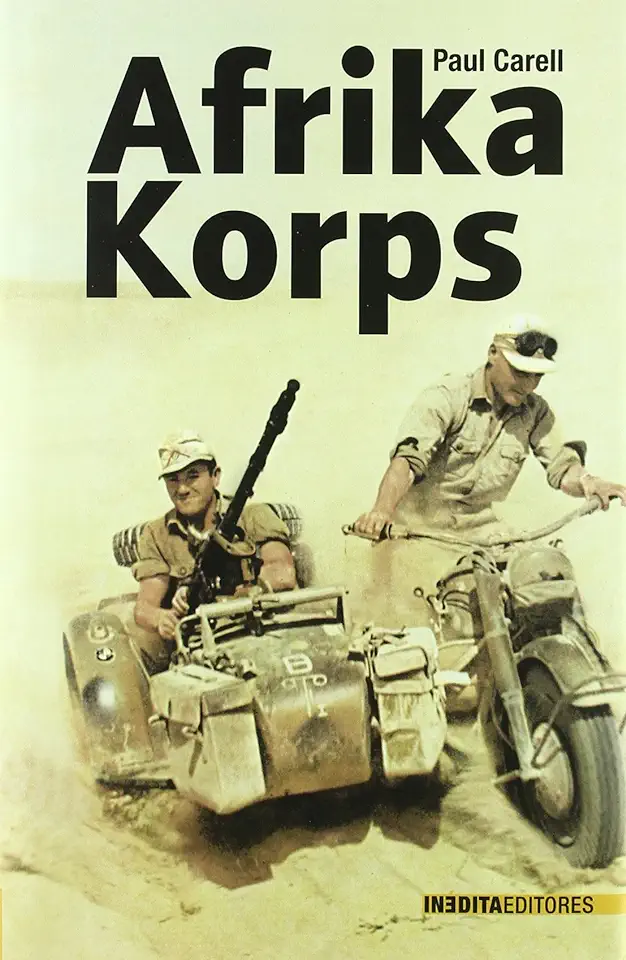 Capa do Livro Afrika Korps - Paul Carell