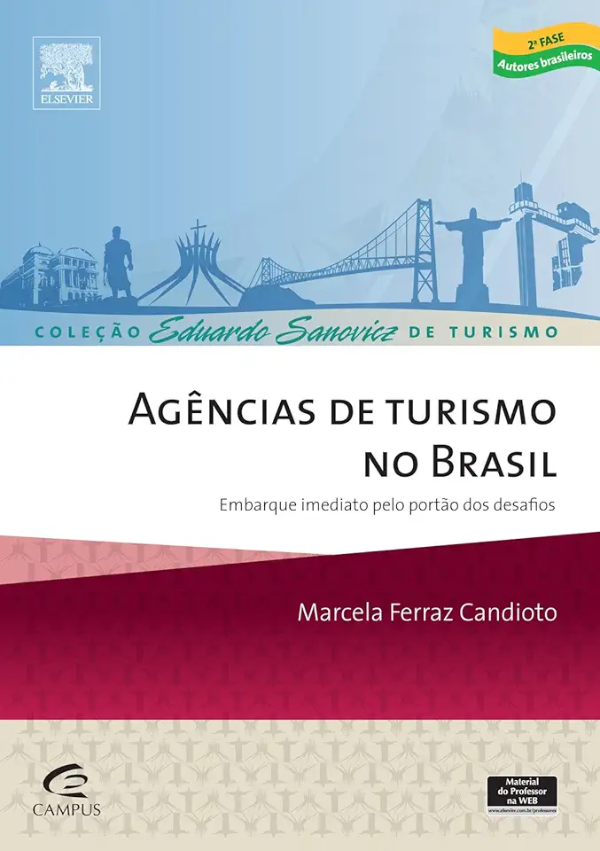 Capa do Livro Agências de Turismo no Brasil - Marcela Ferraz Candioto