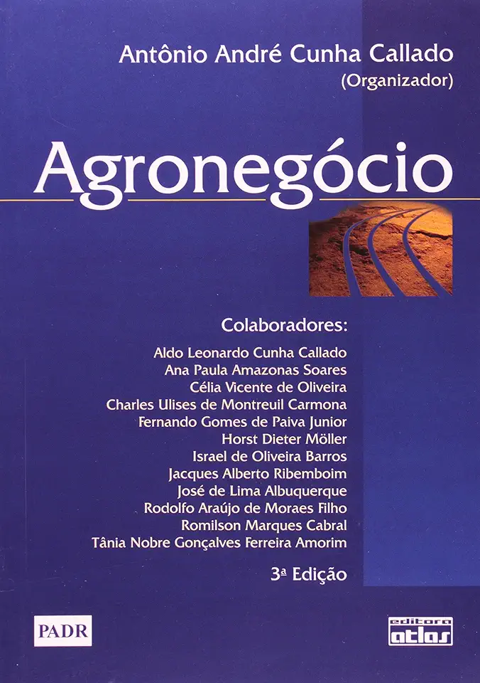 Capa do Livro Agronegócio - Antônio André Cunha Callado