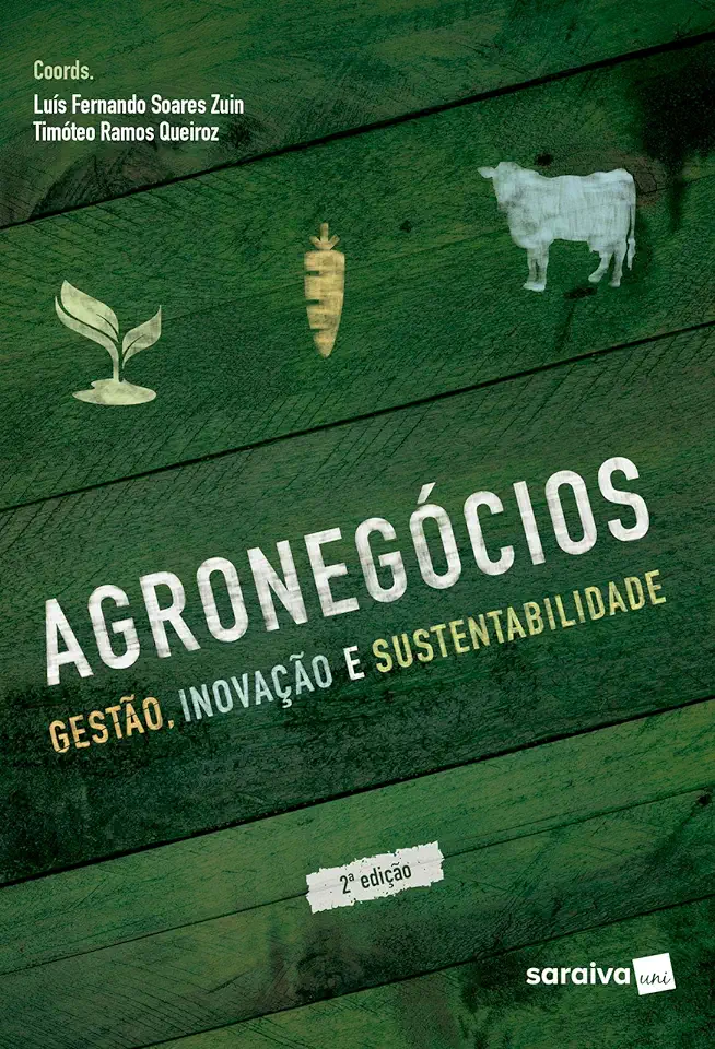 Capa do Livro Agronegócios Gestão e Inovação - Luís Fernando Soares Zuin